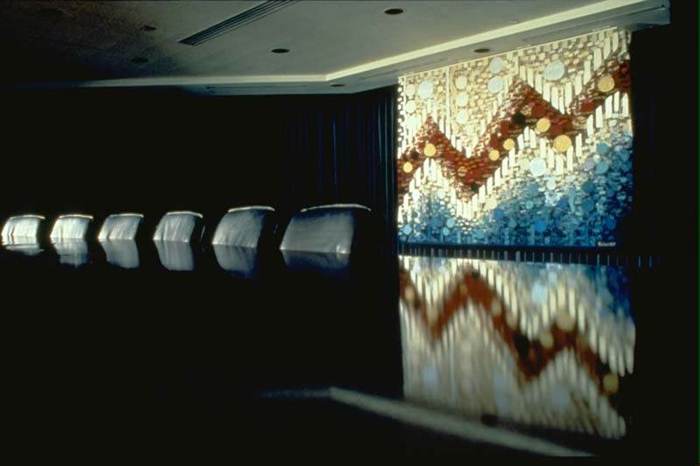 British Petroleum Corporation, installation by Susan Klebanoff
